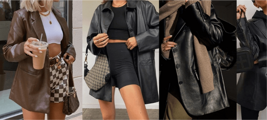 Easy Ways to Style a Women’s Leather Blazer in 2025: Casual to Office Looks