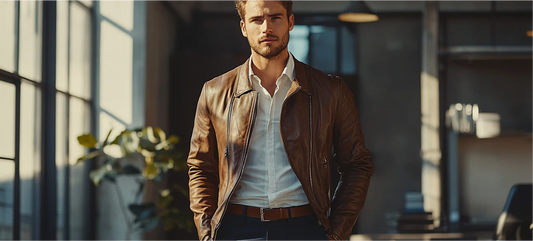 Men’s Guide to Styling the Perfect Brown Leather Jacket