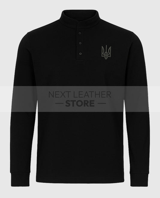 Zelensky Black Polo Shirt