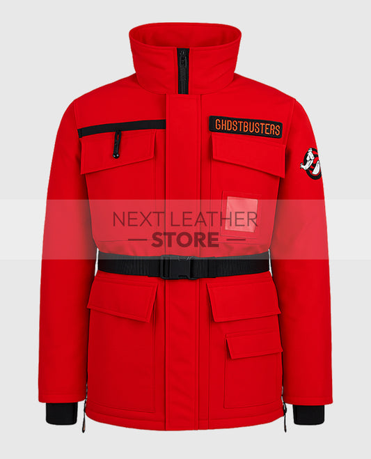 Ghostbusters: Frozen Empire Red Jacket