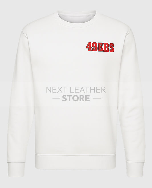 Kyle Shanahan 49ers Long Sleeves Shirt White