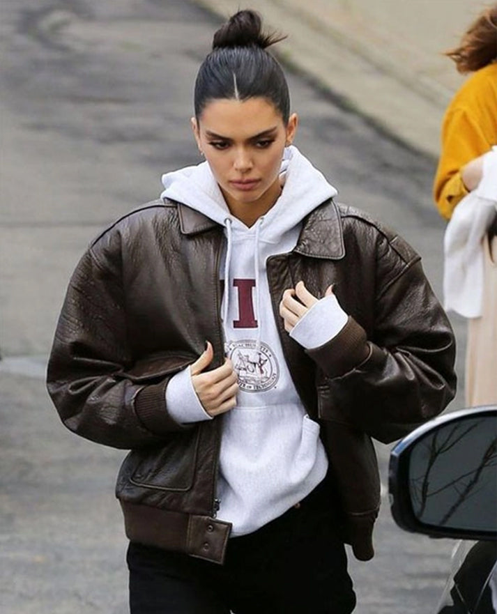 Kendall Jenner Leather Jacket