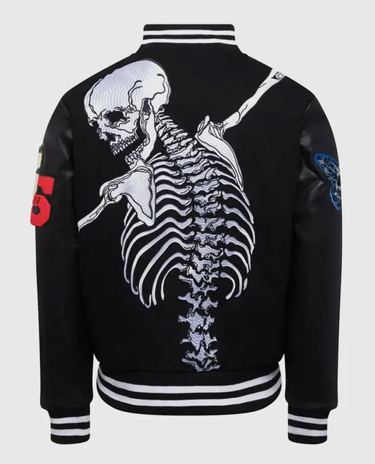 Godspeed Skull Rod Bomber Jacket