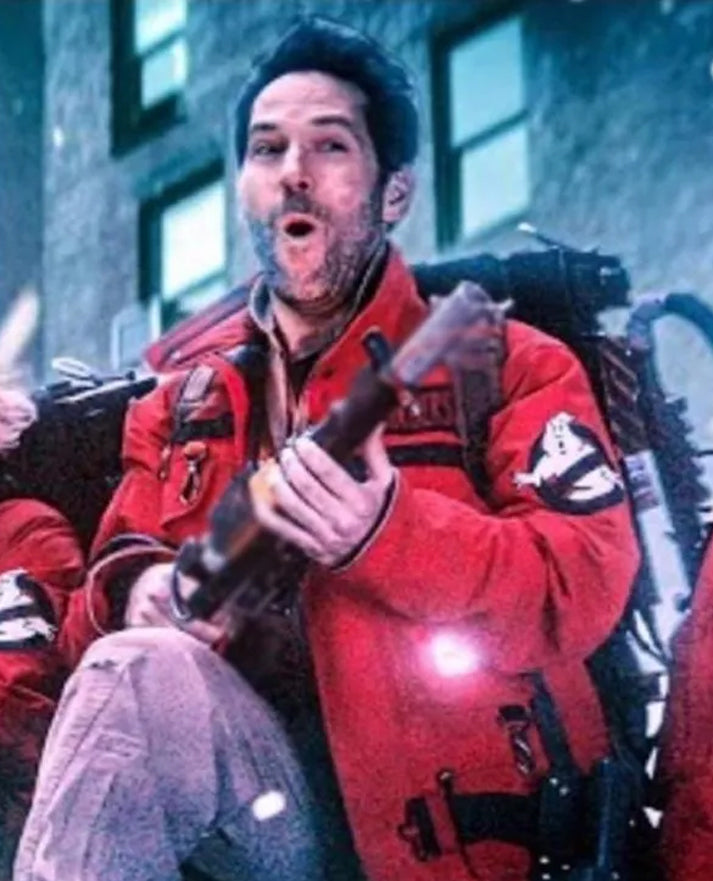 Ghostbusters: Frozen Empire Red Jacket