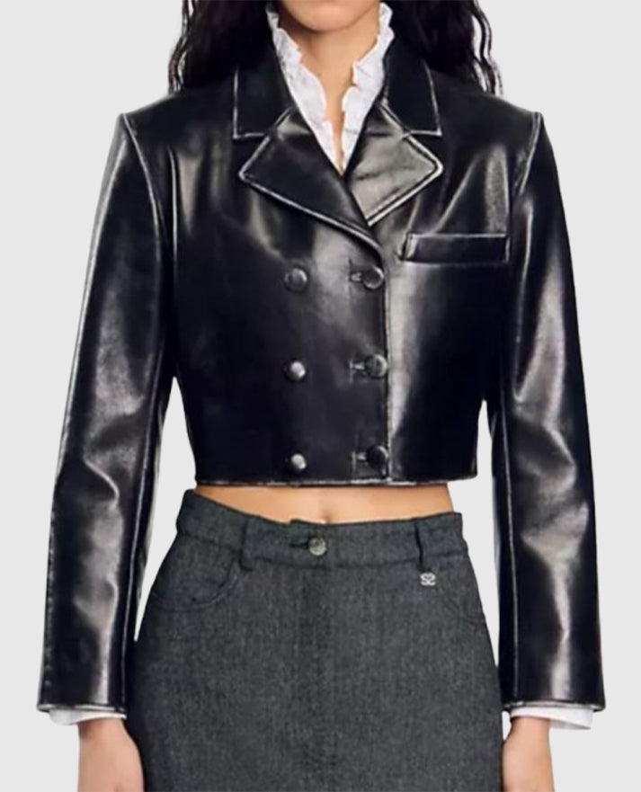 Drew Barrymore Show Christina Ricci Leather Jacket