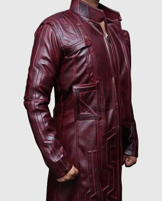Guardians Of Galaxy 2 Peter Quill Trench Coat