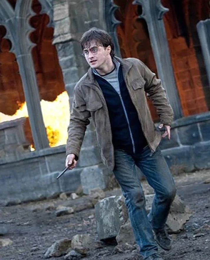Daniel Radcliffe Harry Potter and Deathly Hallows Leather Jacket