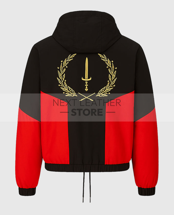 Black American Heritage Flag Jacket