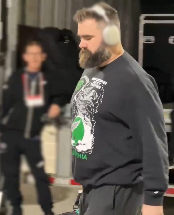 Jason Kelce Now Or Never We Fly Together Sweatshirt