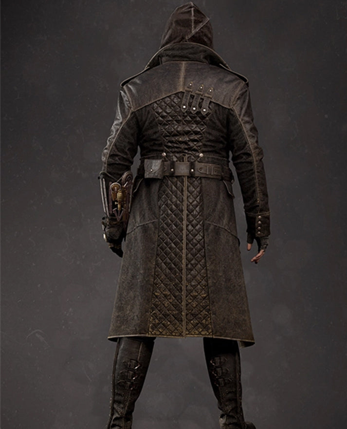 Assassin's Creed Jacob Frye Leather Long Coat