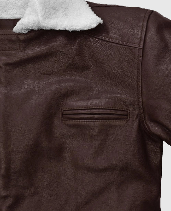 Tom Hardy Brown Washed and Wax Trench Coat