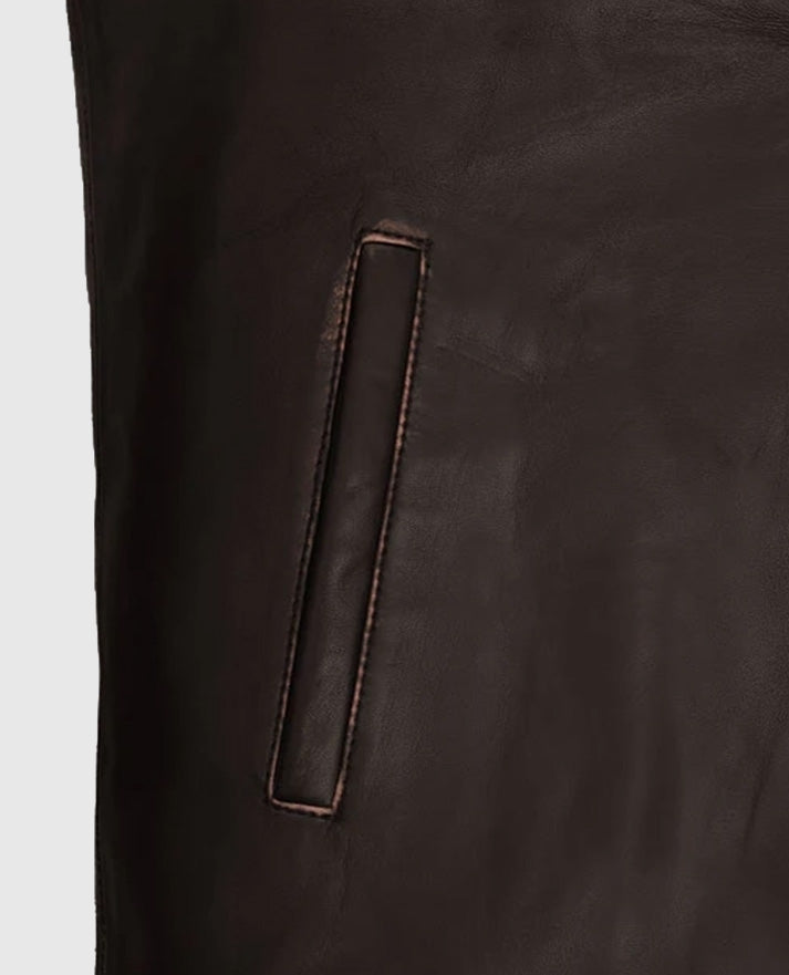 Mark Wahlberg Contraband Leather Jacket