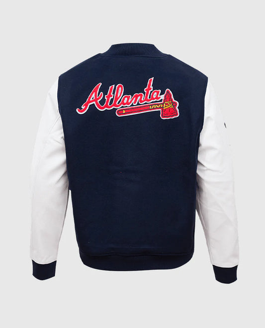 Atlanta Braves Men's Blue Varsity Jacket