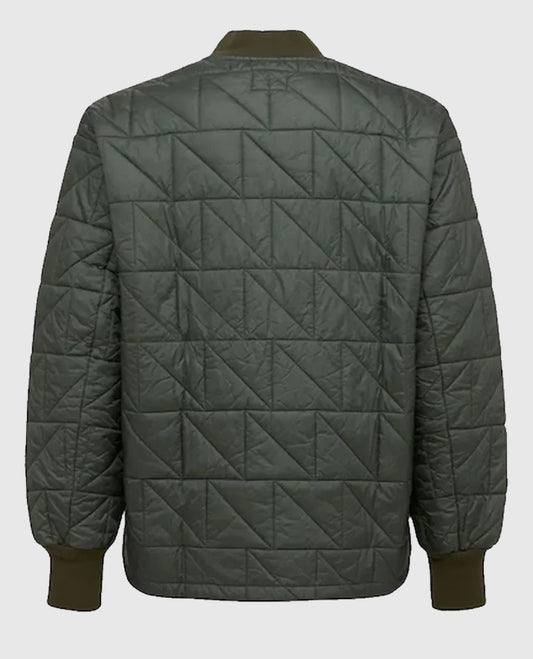 Jabari Banks quilted jacket