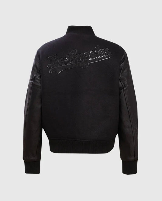 Los Angeles Dodgers Women's Black Varsity Jacket