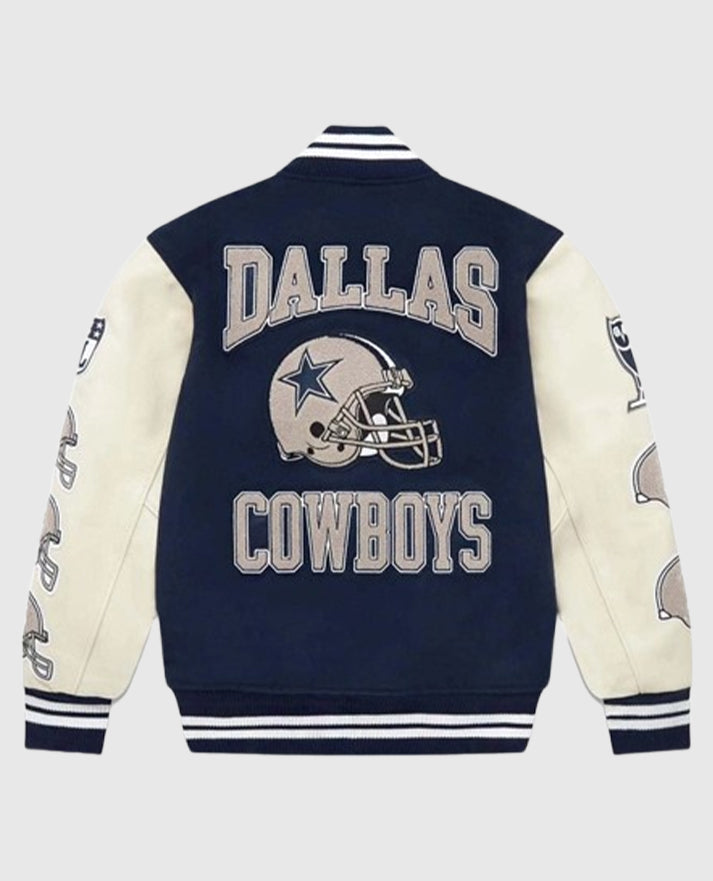 NFL Dallas Cowboys Blue Varsity Jacket