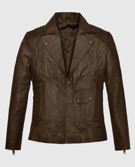 Rachel McAdams True Detective Leather Jacket