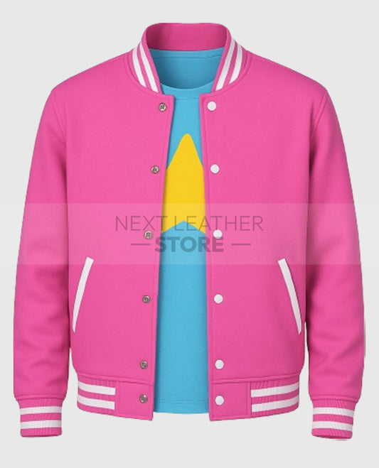 Steven Universe Pink Varsity Jacket