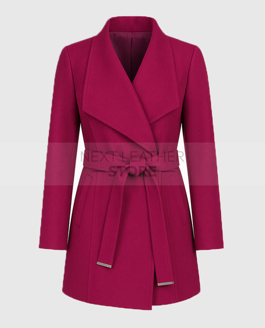 The Christmas Quest 2024 Lacey Chabert Coat
