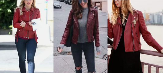 The Red Leather Revival: How Hollywood Icons Bring Style Back