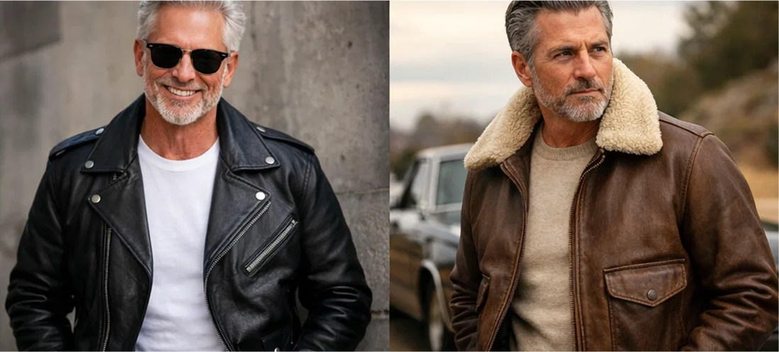 Best Leather Jackets for Men Over 50 That Never Go Out of Style