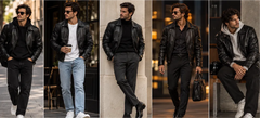 What To Wear With A Black Leather Jacket For Men: The Only Guide You'll Ever Need