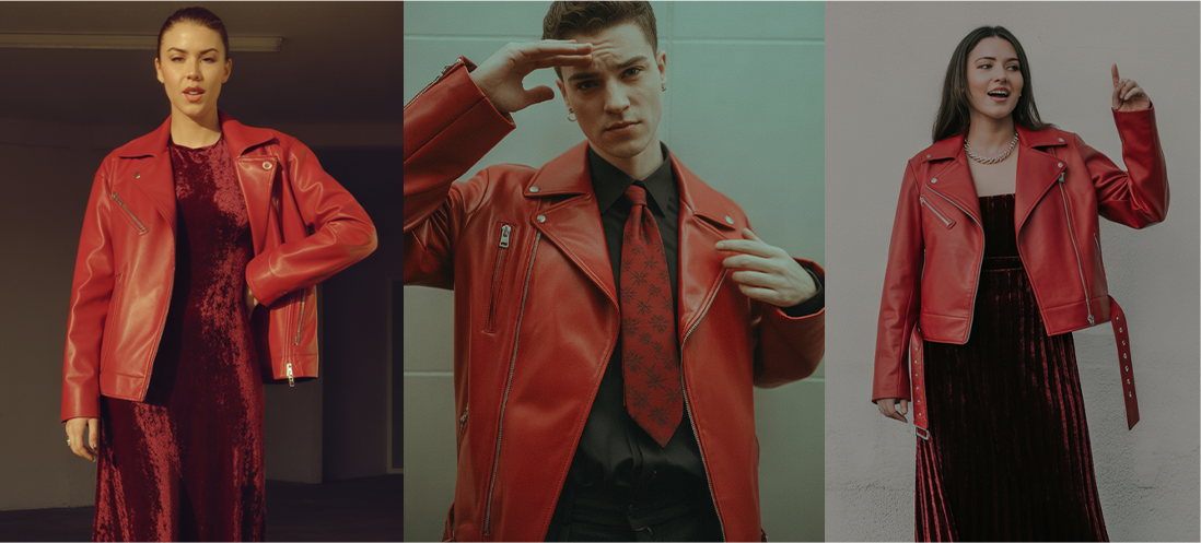 Best Men’s and Women’s Red Jackets for Christmas Parties