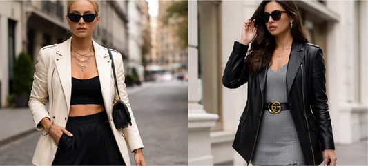 Easy Ways to Style a Women’s Leather Blazer in 2025: Casual to Office Looks