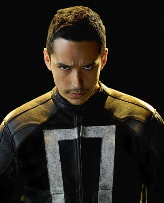 Robbie Reyes Ghost Rider Leather Jacket from Agents of Shield