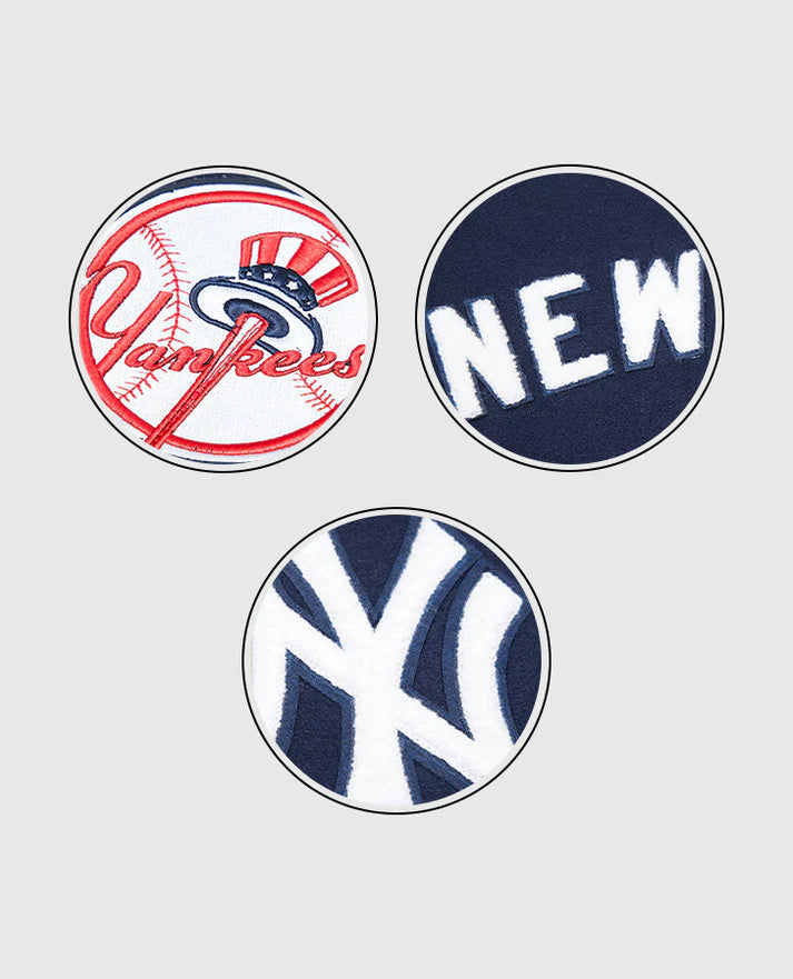 MLB New York Yankees Women's Blue Varsity Jacket