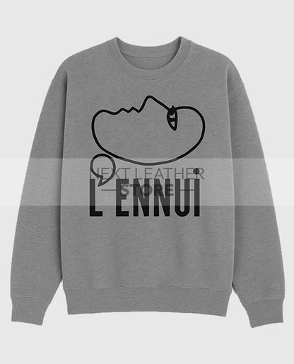 Shrinking S02 Christa Miller Gray Oversized Sweatshirt