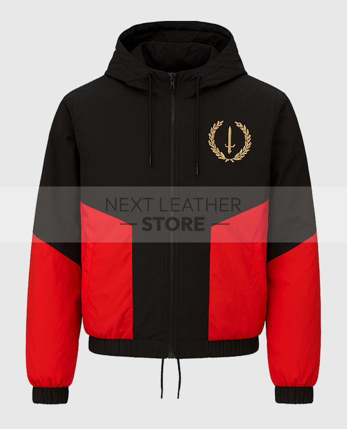 Black American Heritage Flag Jacket