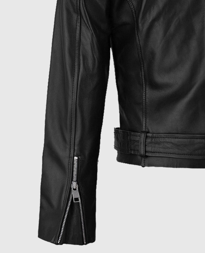 Adele Exarchopoulos Leather Jacket