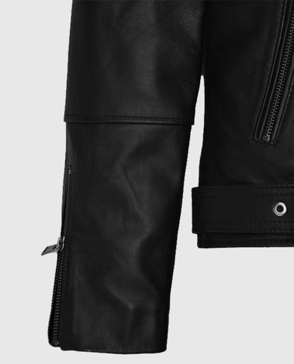 Natalie Portman Vox Lux Leather Jacket