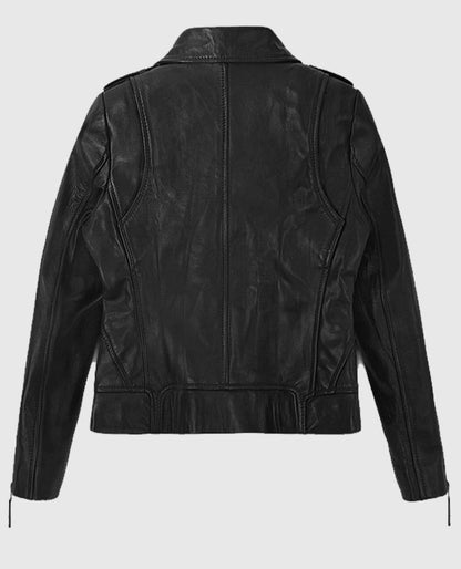 Jennifer Aniston Black Leather Jacket