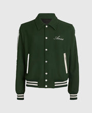 Amiri Bones Letterman Wool Jacket