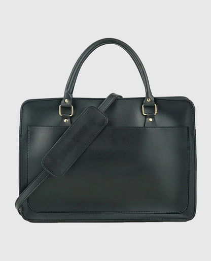 Multi Pockets Laptop Bag (Black)