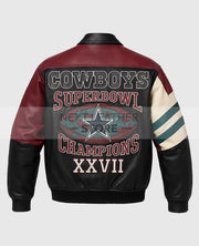 Jeff Hamilton Dallas Cowboy Leather jacket