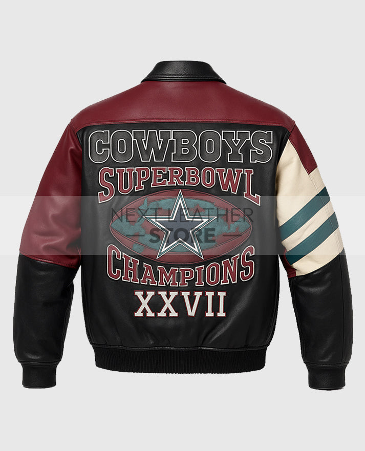 Jeff Hamilton Dallas Cowboy Leather jacket