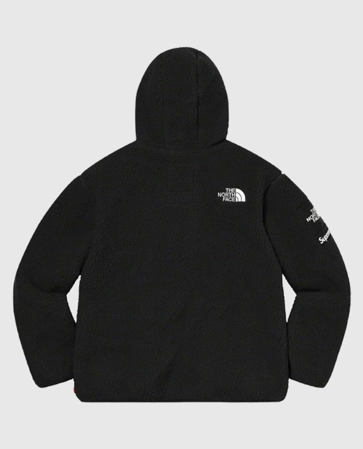 Supreme The North Face S Logo Black Fleece Jacket