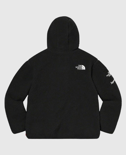 Supreme The North Face S Logo Black Fleece Jacket
