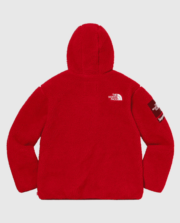 Supreme The North Face S Logo Red Fleece Jacket