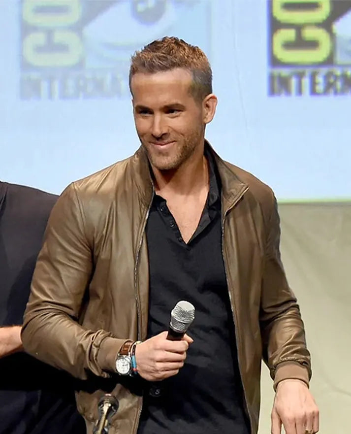 Ryan Reynolds Leather Jacket