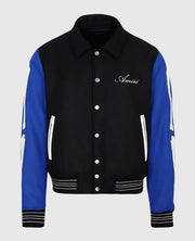 Amiri Bones Letterman Wool Jacket