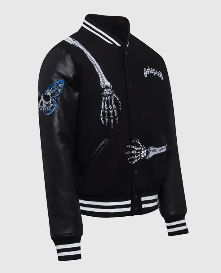 Godspeed Skull Rod Bomber Jacket