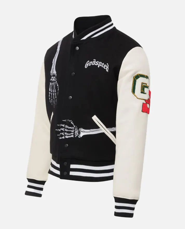 Godspeed Skull Rod Bomber Jacket