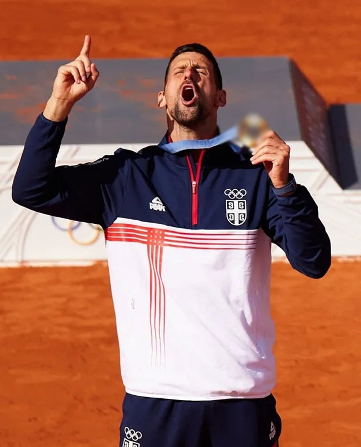 Paris Olympics Novak Djokovic Team Serbia Jacket