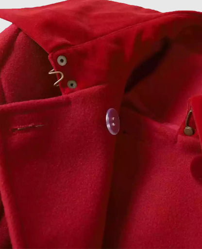 Princess Kate Middleton Red Coat