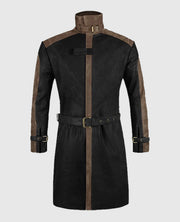 Aiden Pearce Watch Dog Leather Trench Coat