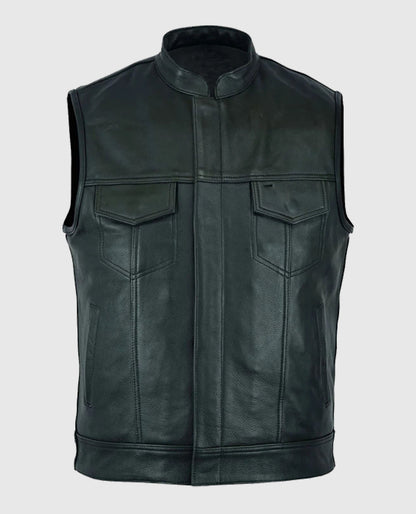 Sons Of Anarchy Inspired Biker Leather Vest
